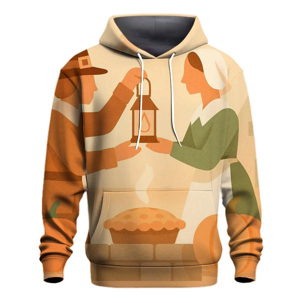 Pilgrim Lantern Exchange graphic hoodies