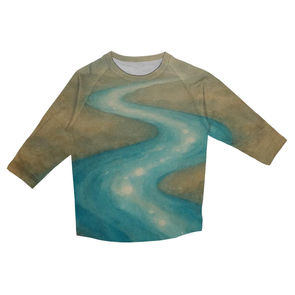 River Of Reflection personalized 3/4 sleeve tees