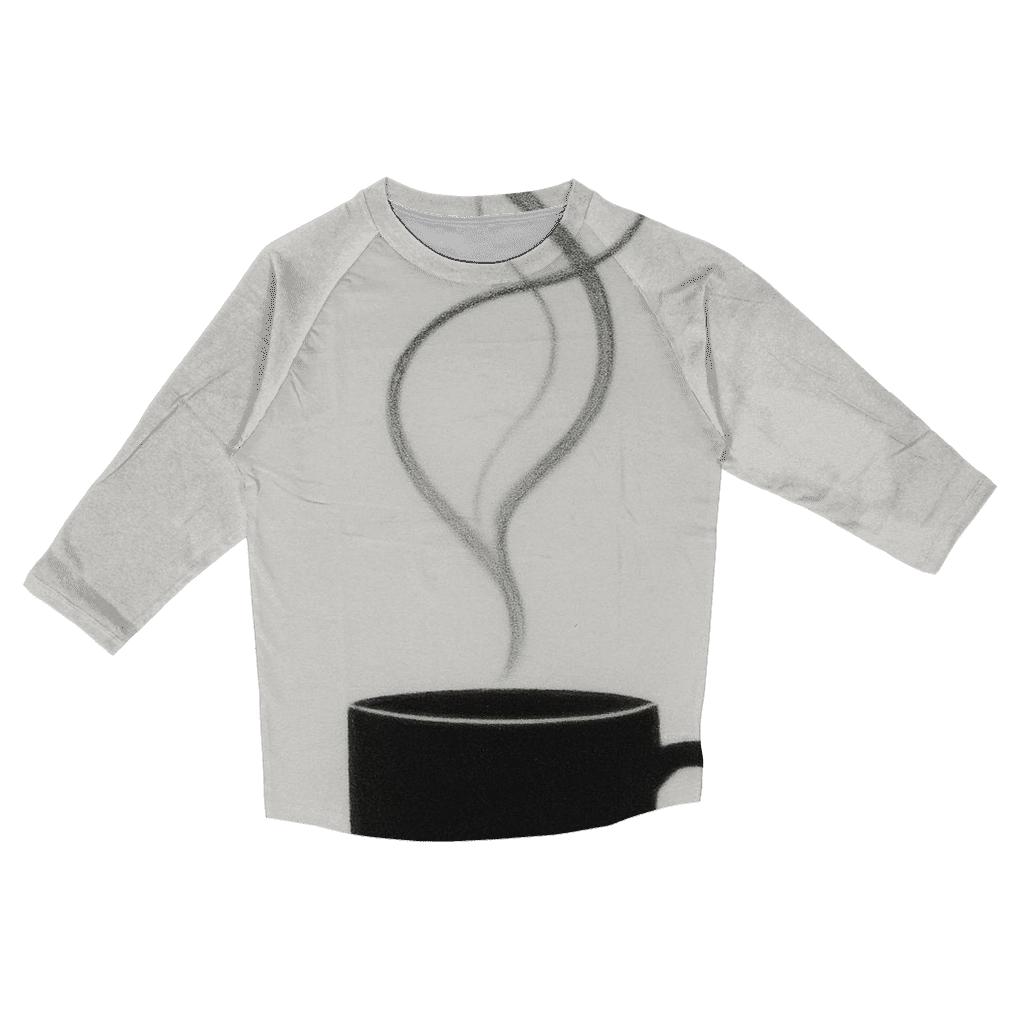 Steam Spiral Minimal designer 3/4 sleeve blouses