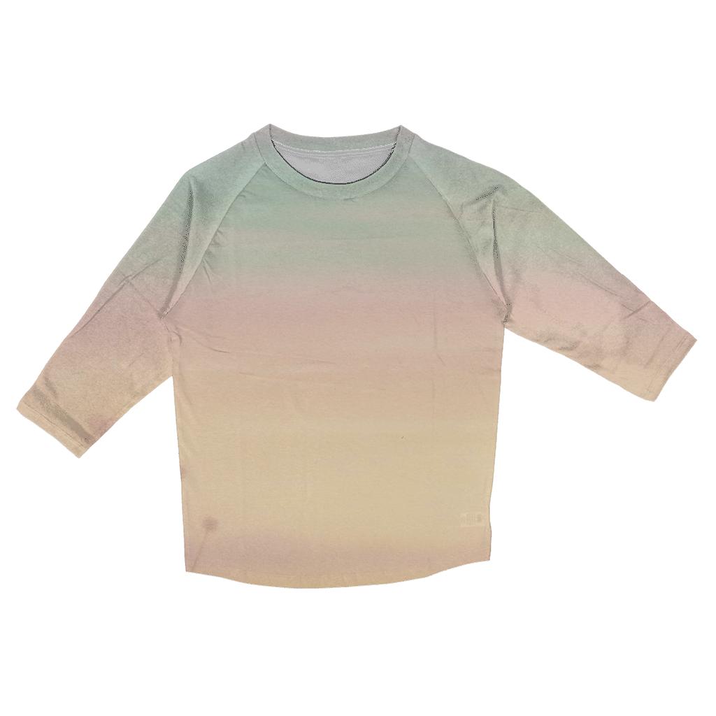Pastel Garden Mist stylish quarter sleeve tops