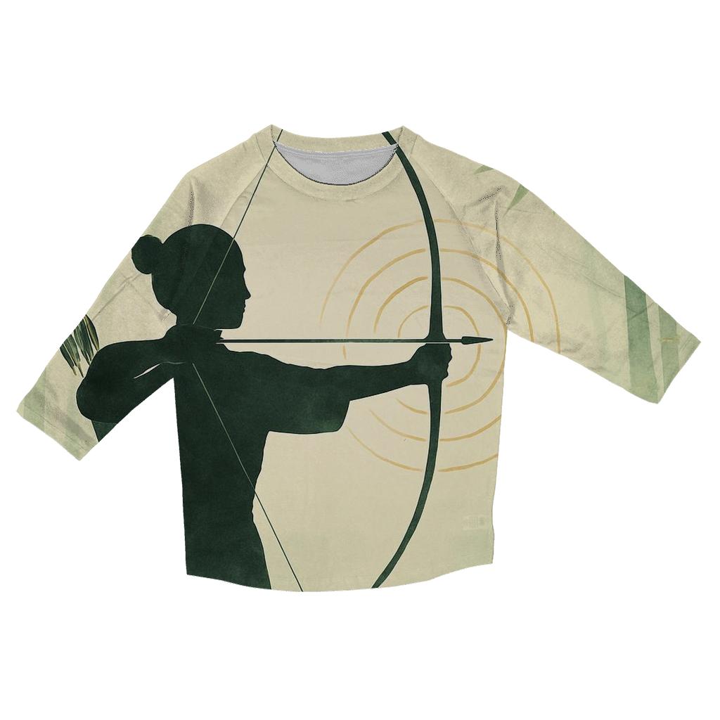Zen Archery Focus cotton quarter sleeve shirts
