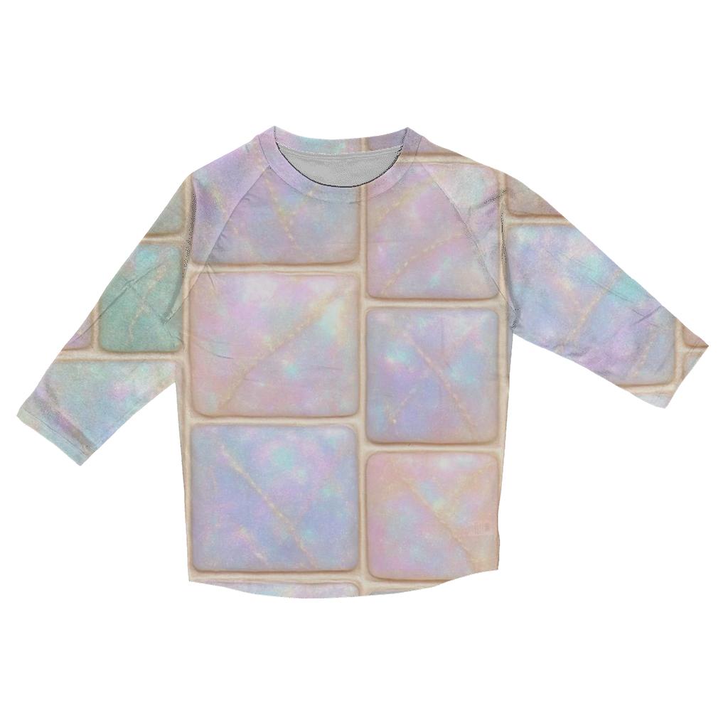 Opal Mosaic personalized 3/4 sleeve tees