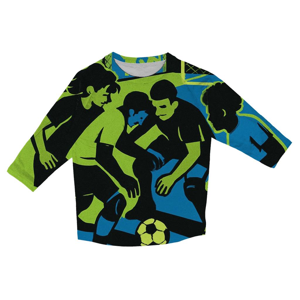 Futsal Street Glow designer 3/4 sleeve blouses