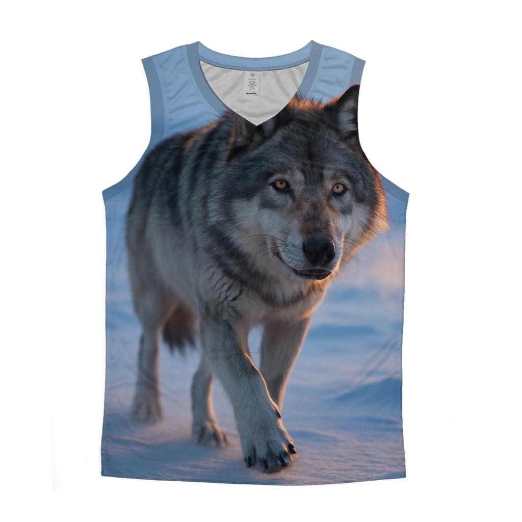 Arctic Matriarch At Dawn designer workout tanks