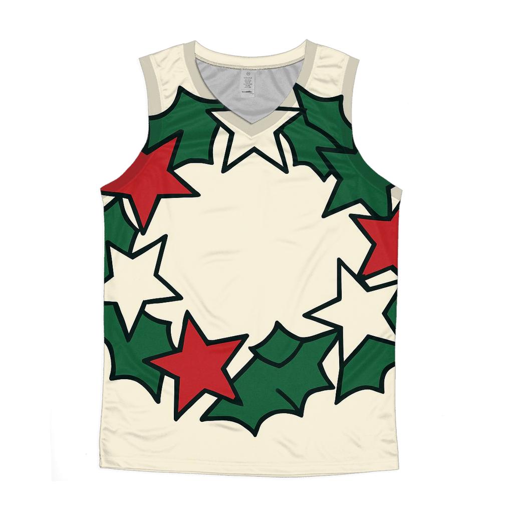 Starlit Wreath Geometry stylish racerback tanks