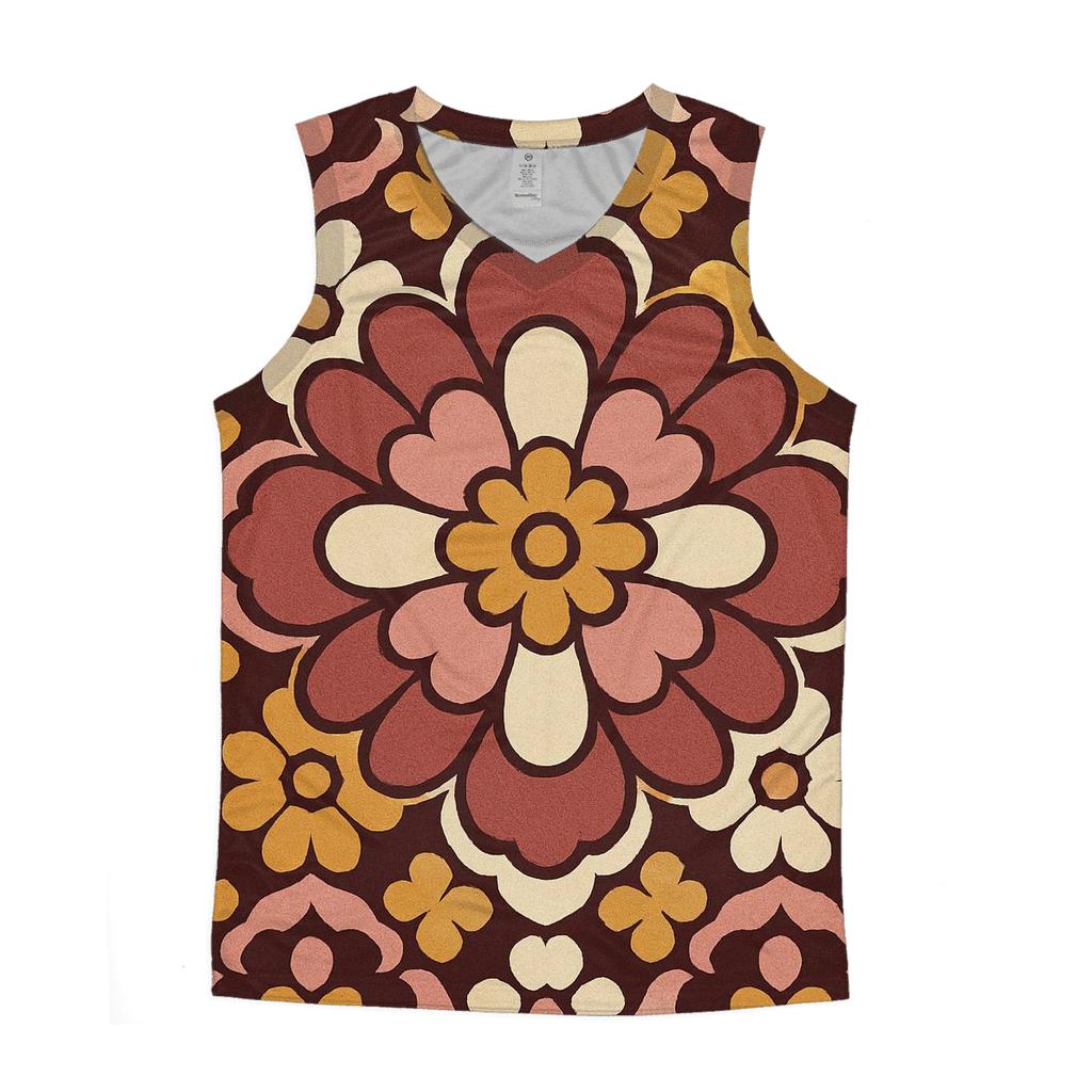Velvet Disco Bloom custom tank tops