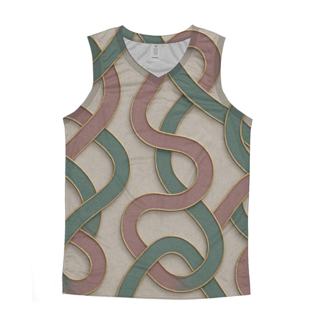 Infinite Loop Knot sports performance tank tops