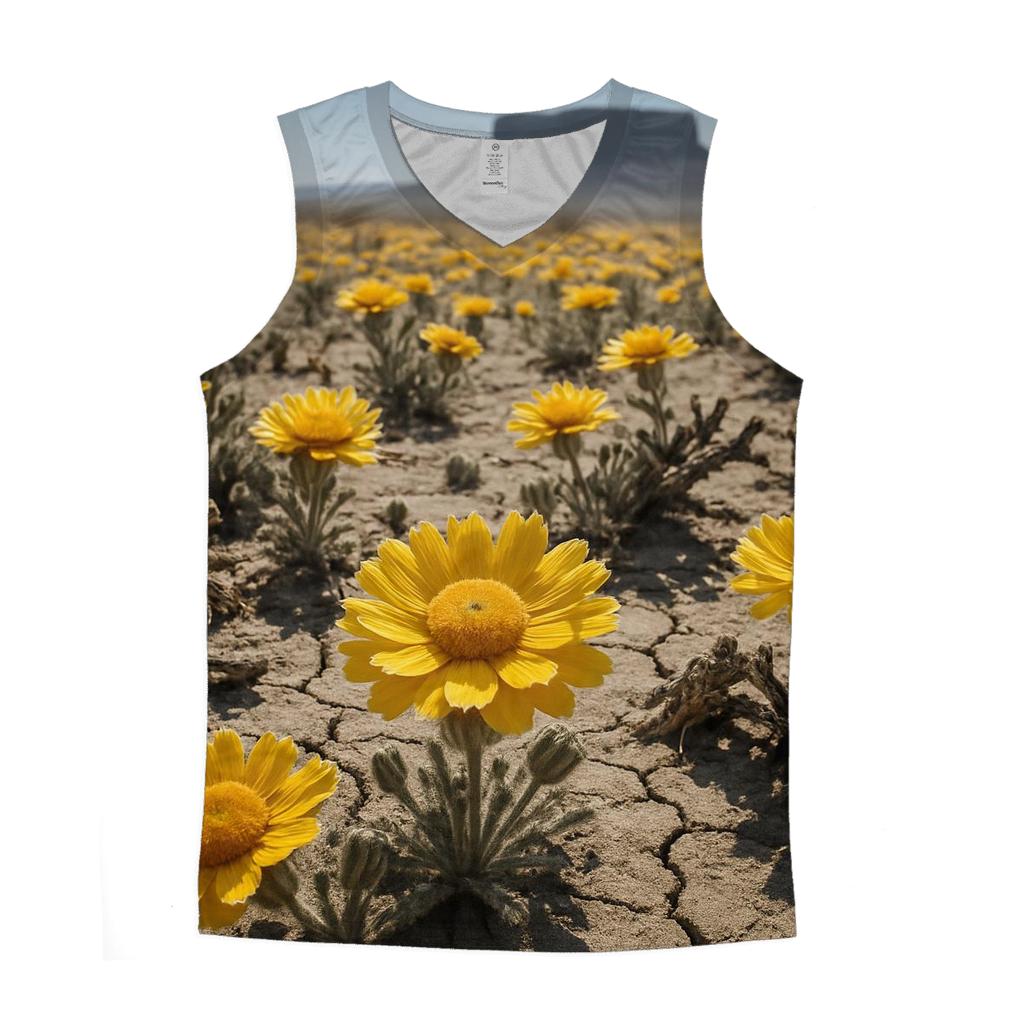 Desert Marigold After Heat Haze stylish racerback tanks