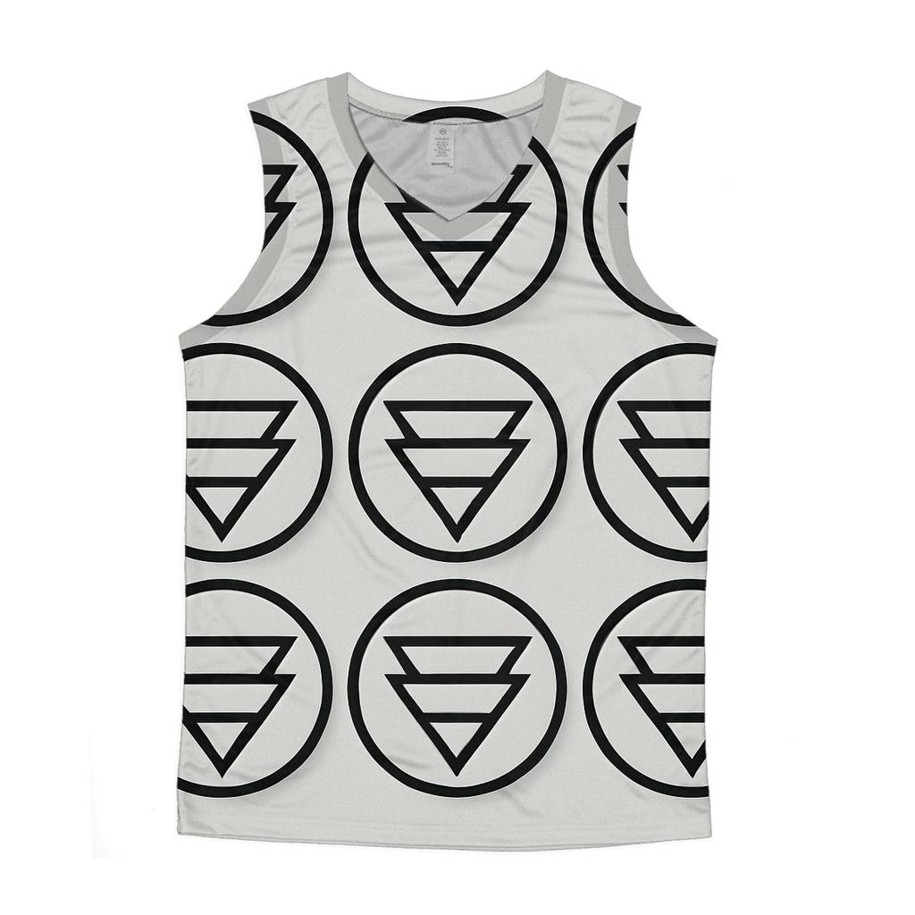 Filter Grid Geometry trendy fitted tank tops