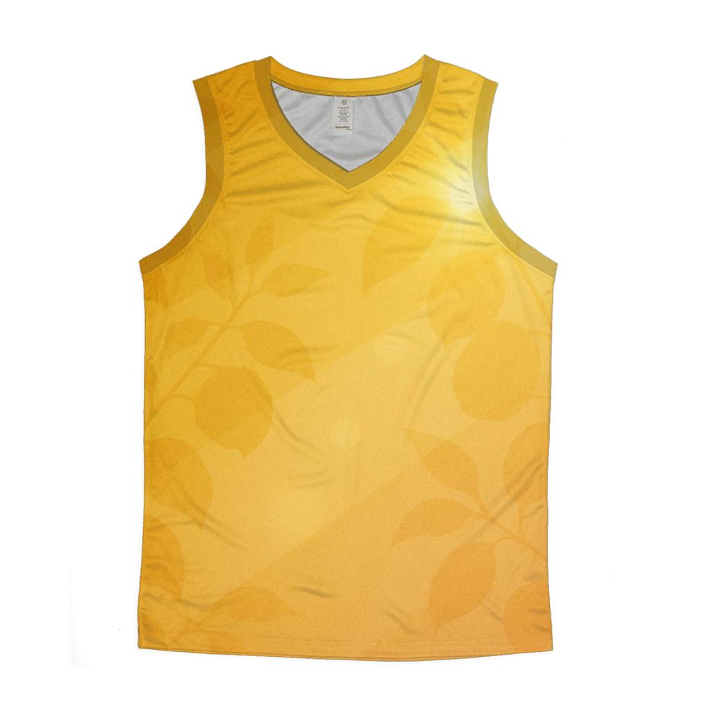 Sunlit Orchard Fade stylish racerback tanks