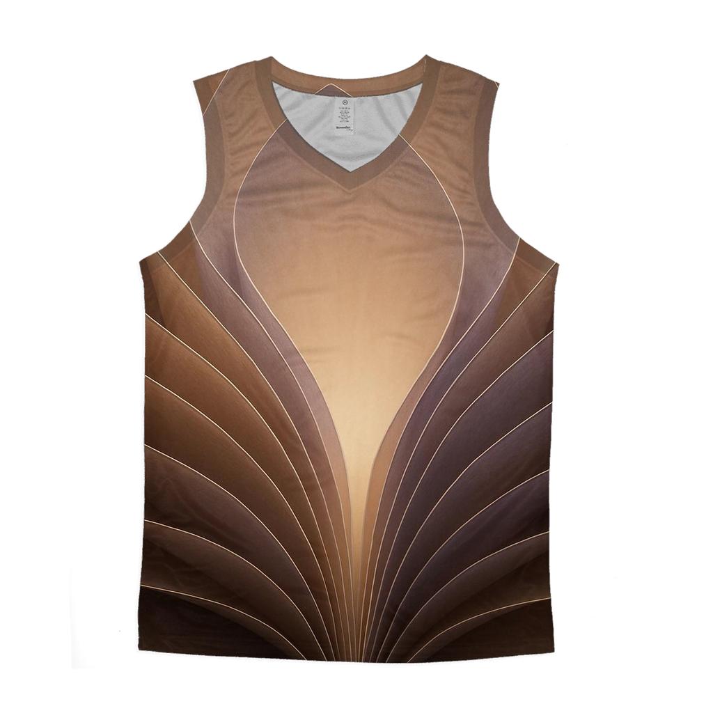Radiant Folding personalized athletic tanks
