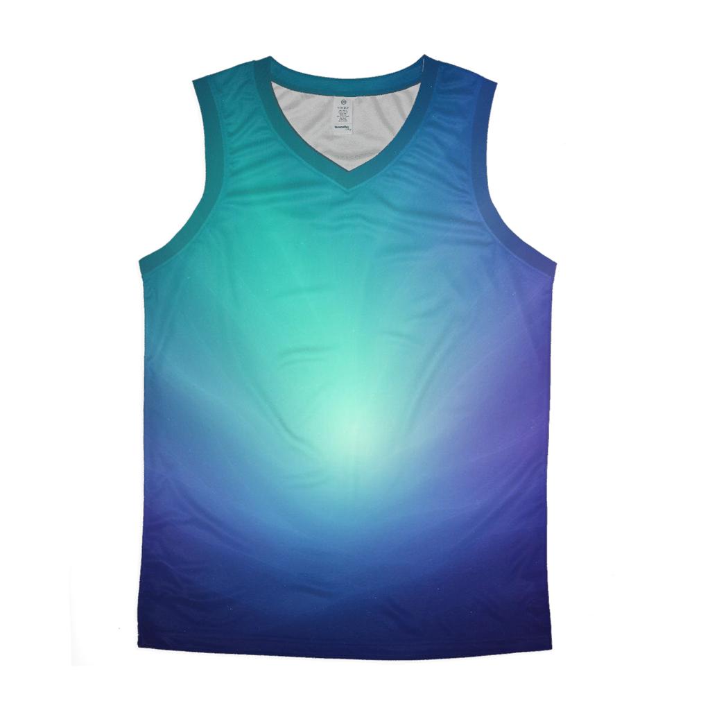Aurora Mesh Bloom casual summer tank tops