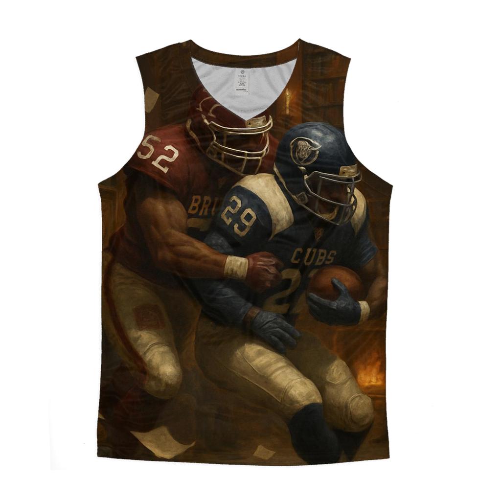 Library Lights Rivalry designer workout tanks