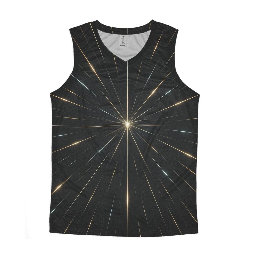 Meteor Trail Radiant Grid custom tank tops