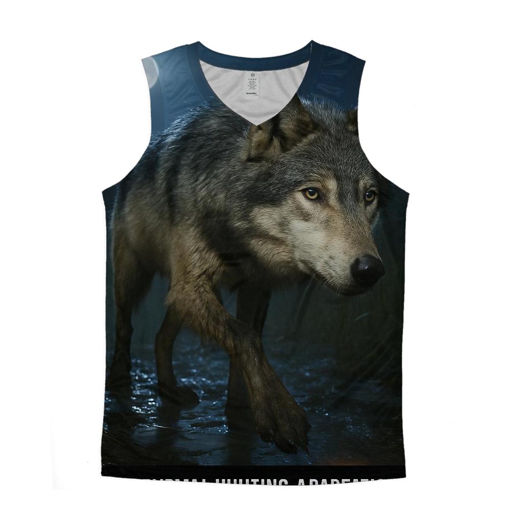 Wetland Night Patrol cotton sleeveless tops