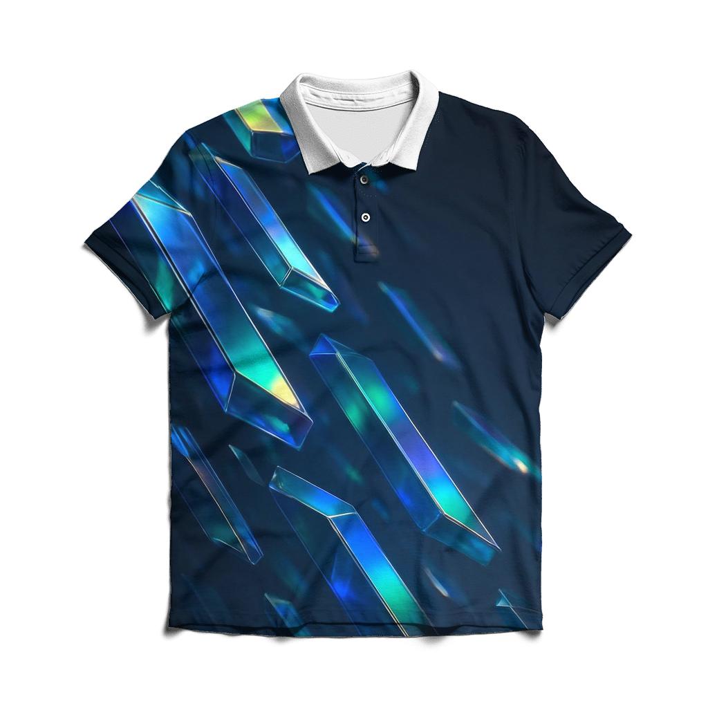 Prism Cascade branded logo polo shirts