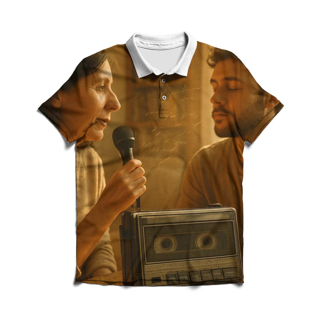 Echoes Of Her Voice casual sports polo shirts