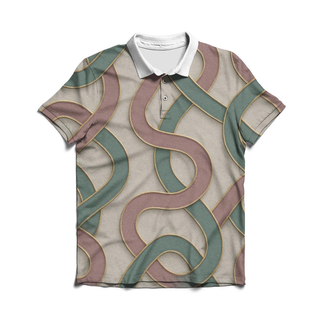 Infinite Loop Knot premium cotton polo shirts