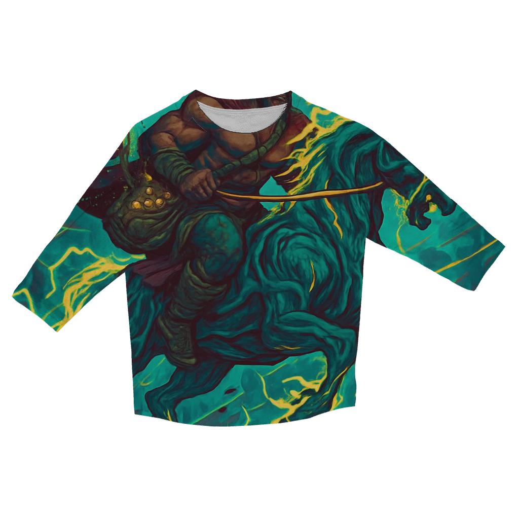 Thundervine Beast Rider custom 3/4 sleeve shirts