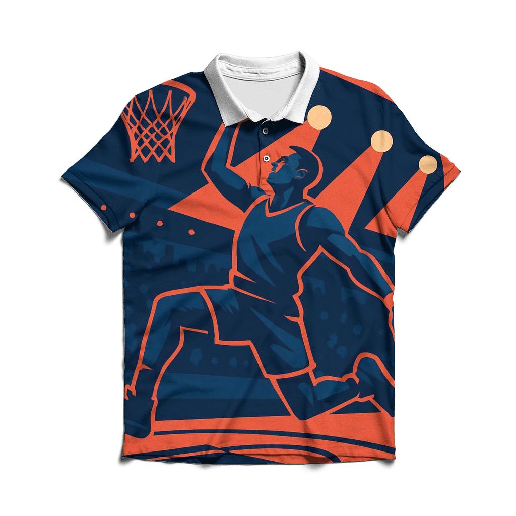 Court Classics Basketball designer slim fit polos