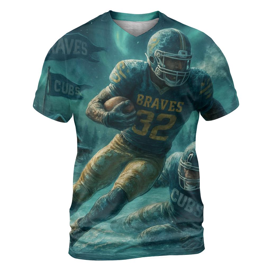 Frozen Lake Blitz designer pattern shirts