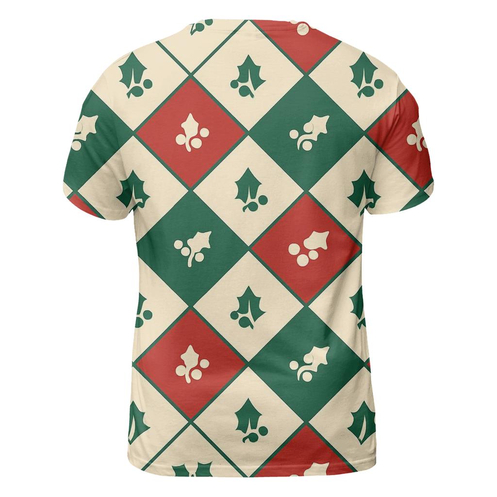 Holly Grid Delight designer pattern shirts