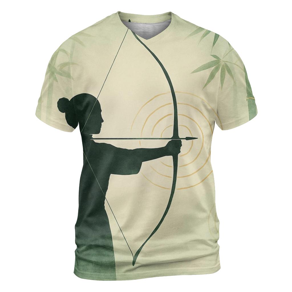 Zen Archery Focus trendy printed shirt styles