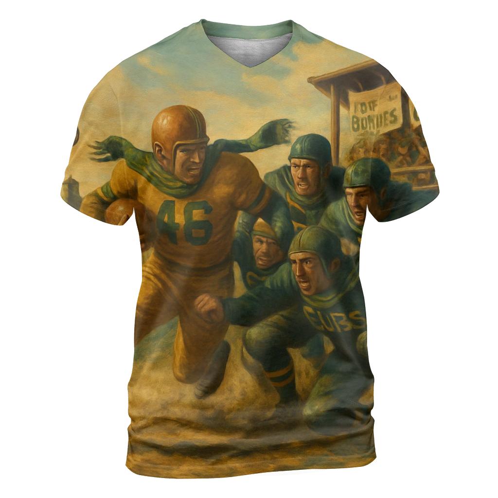 Countdown On The Cornfield vibrant all-over design tees