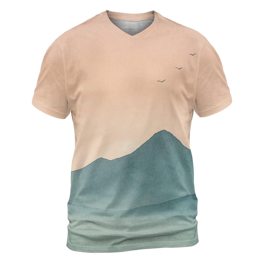 Dawn Of Stillness vibrant all-over design tees