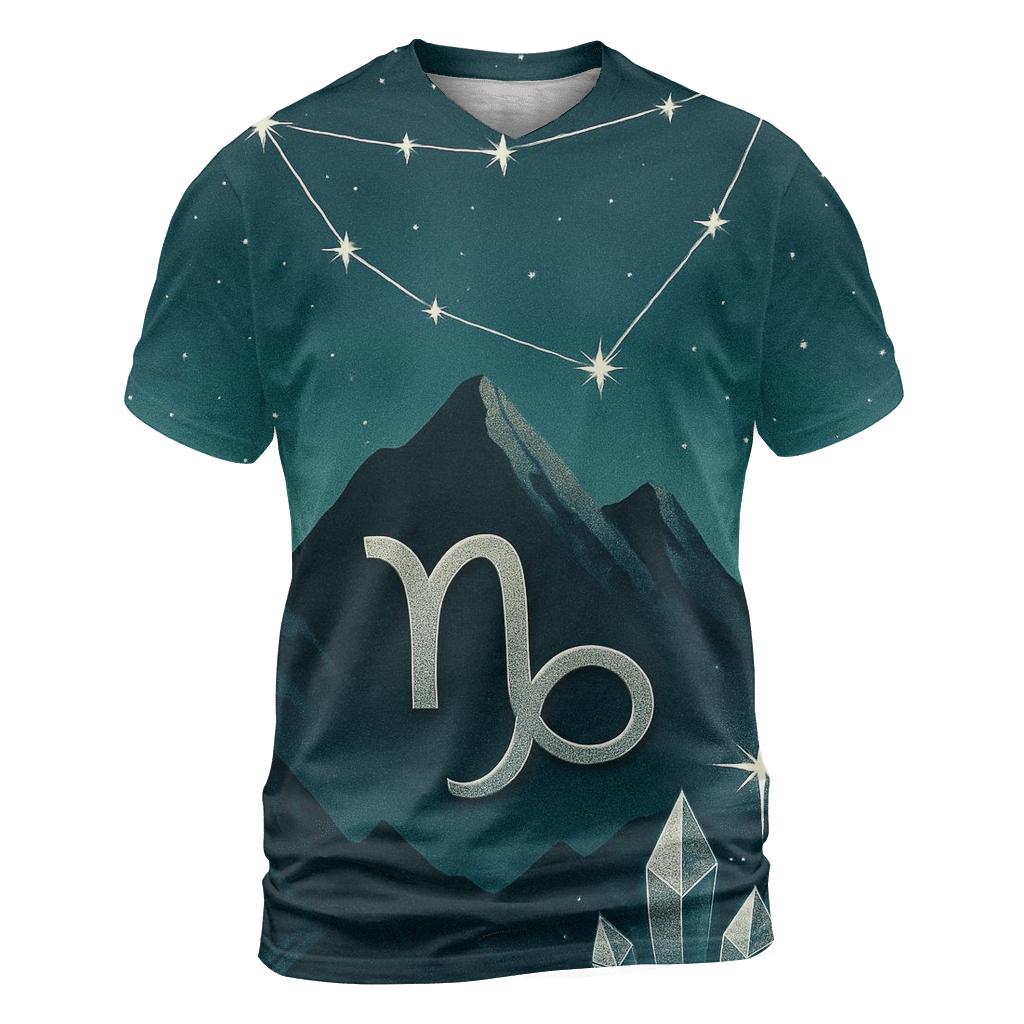 Capricorn Mountain Goat Nebula personalized full print shirts