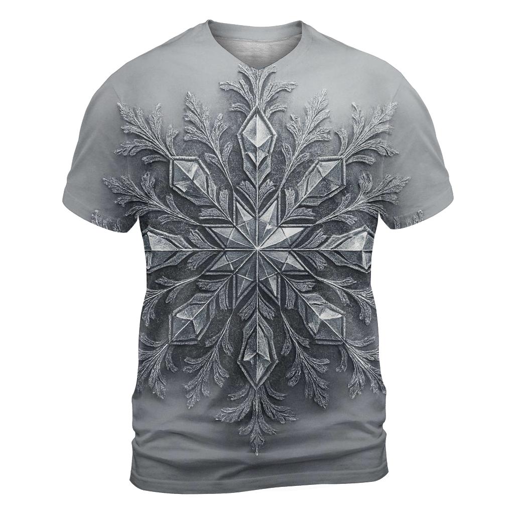 Frost Crystal Emblem designer pattern shirts