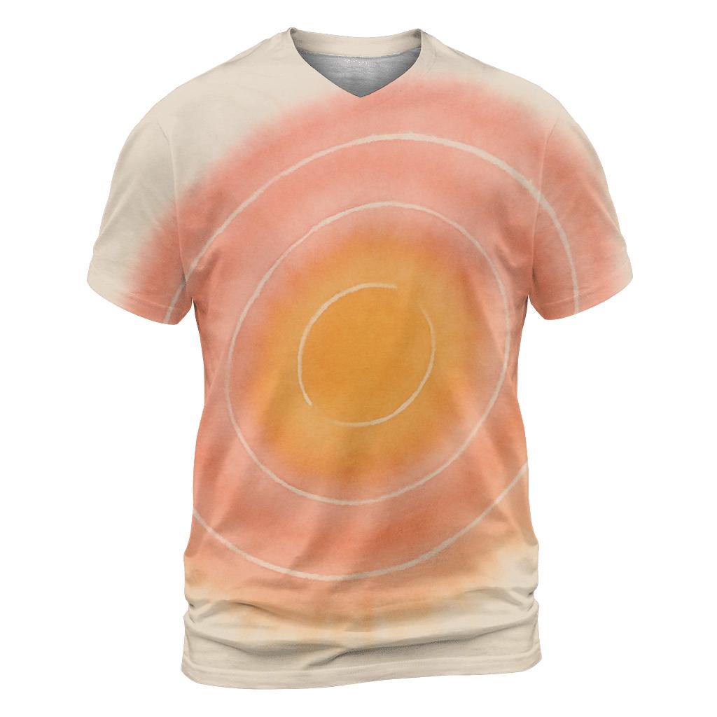 Radiant Kumquat Halo personalized full print shirts
