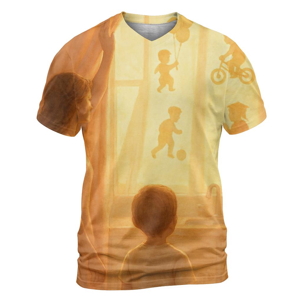 Keeper Of Morning Light artistic all-over print tops