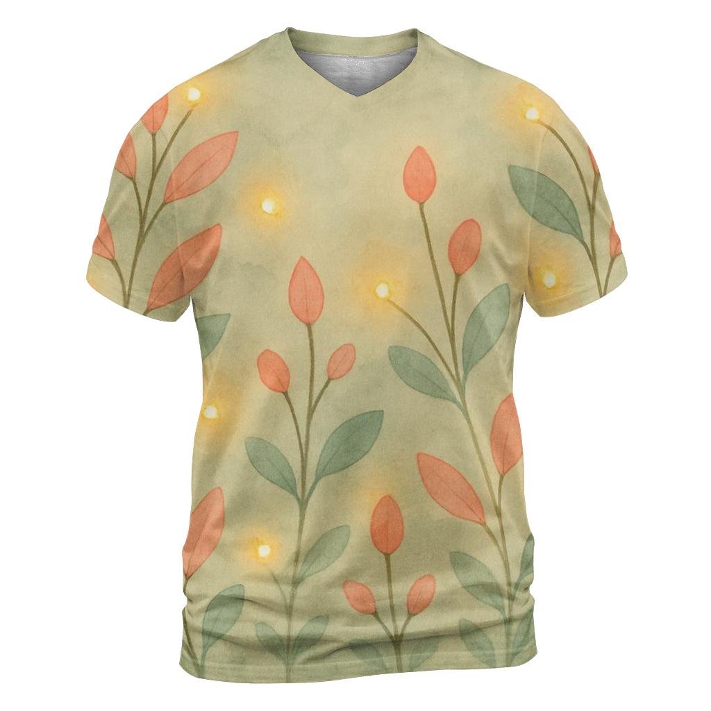 Garden Of Small Lights trendy printed shirt styles