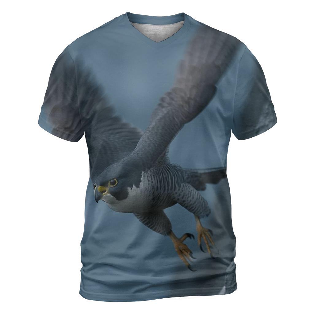 Cliffside Peregrine Sprint creative print fashion shirts