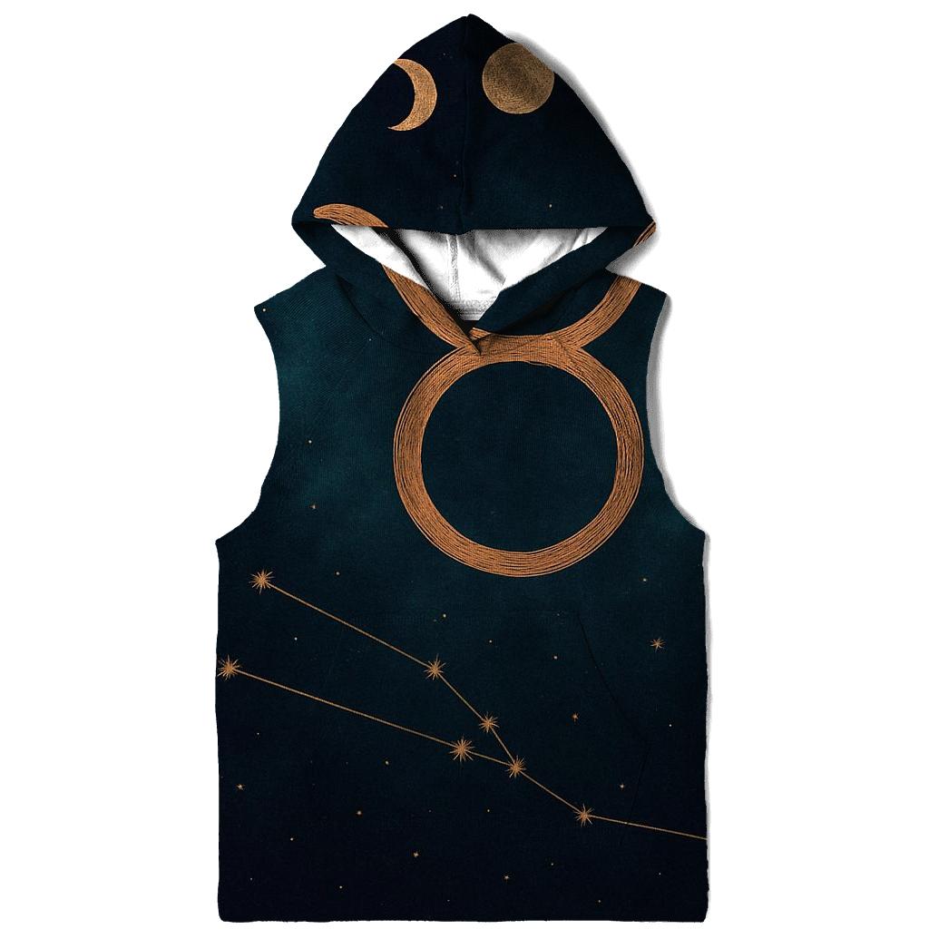 Celestial Taurus Bull Glyph hoodie trends