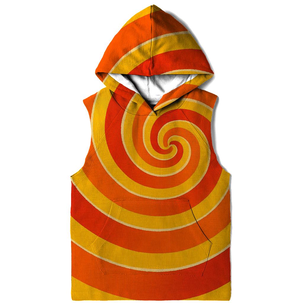Sunburst Spiral designer hoodies