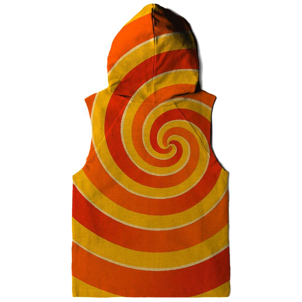 Sunburst Spiral designer hoodies