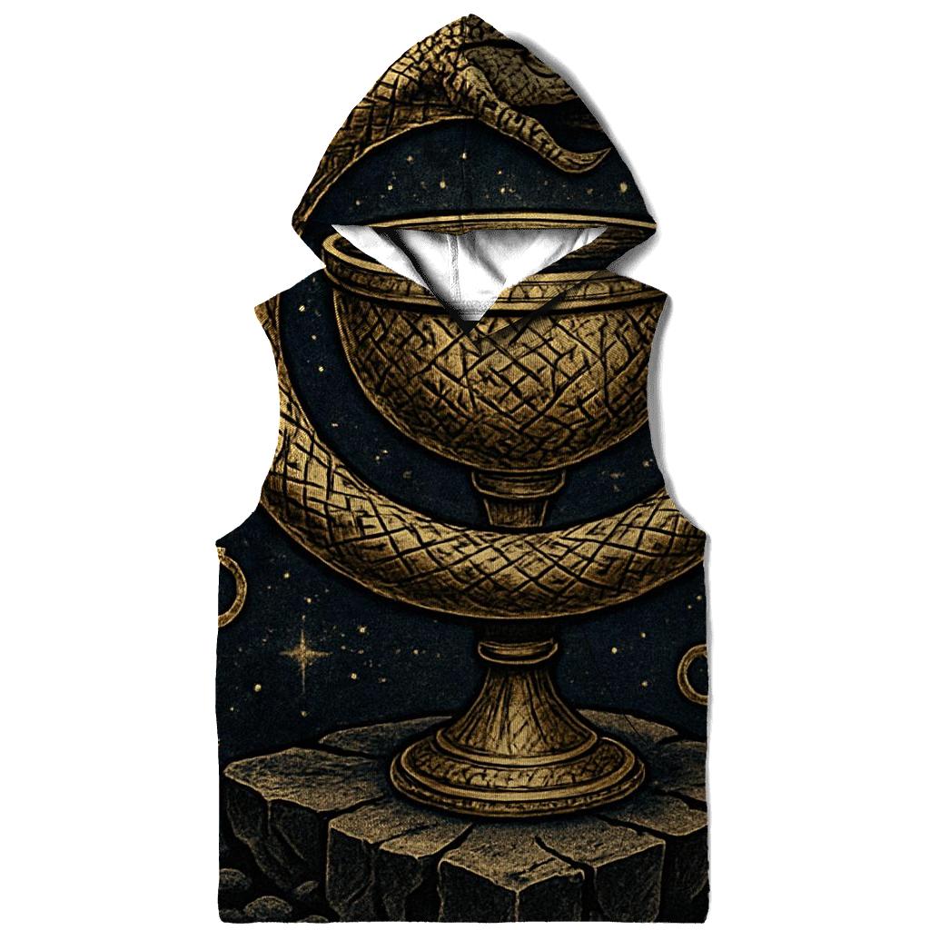 Orbiting Serpent Chalice premium hoodies