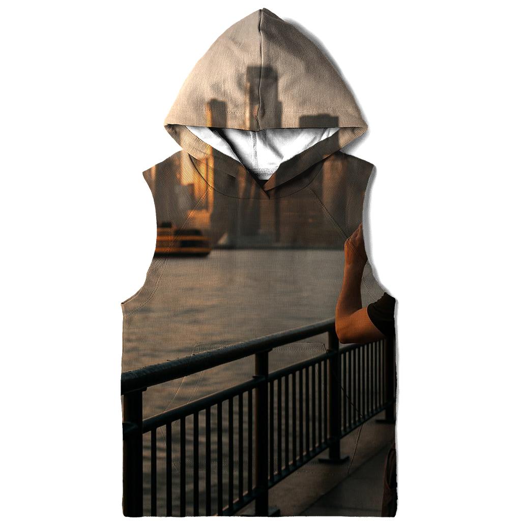 Sunrise Reflections Over Lower Manhattan designer hoodies