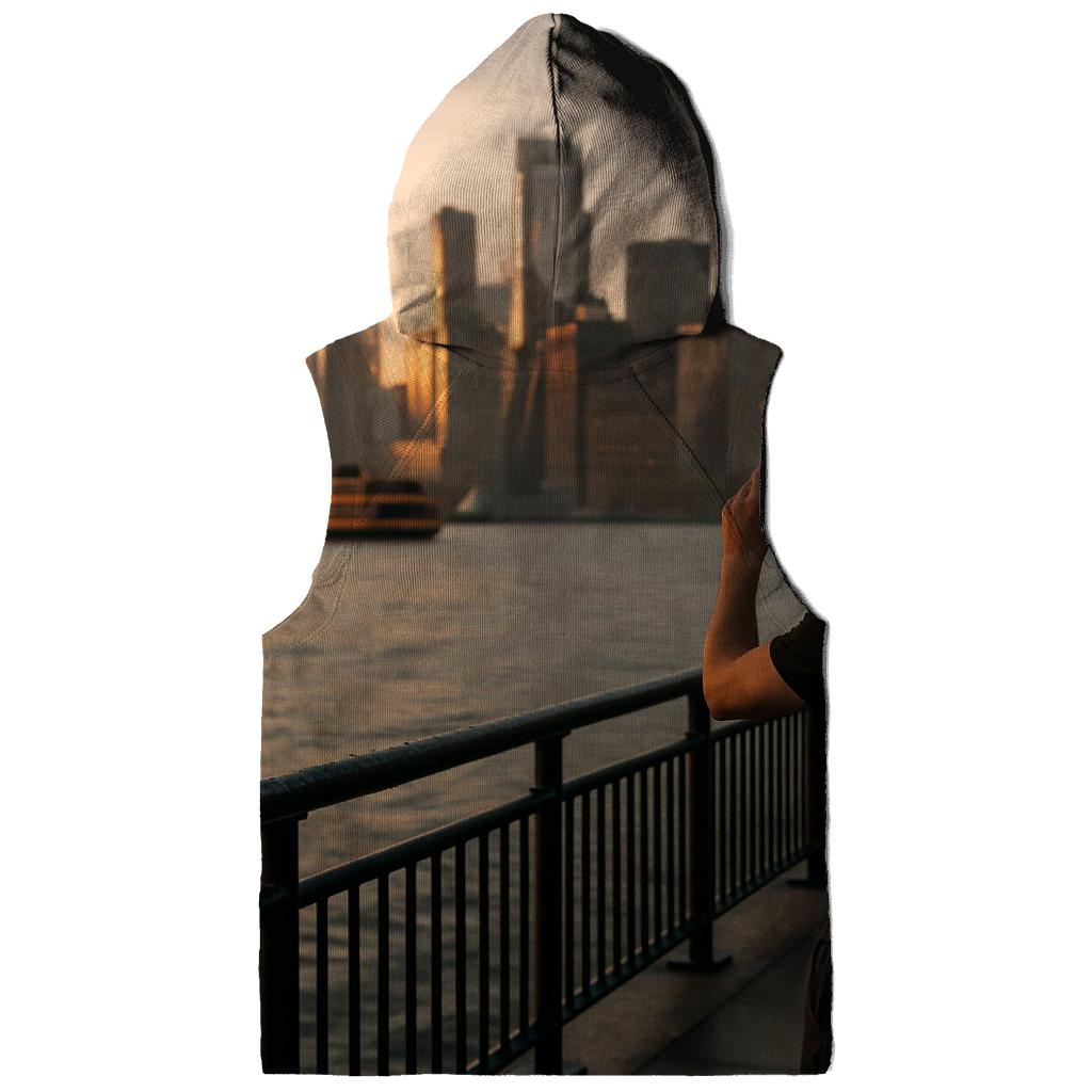 Sunrise Reflections Over Lower Manhattan designer hoodies