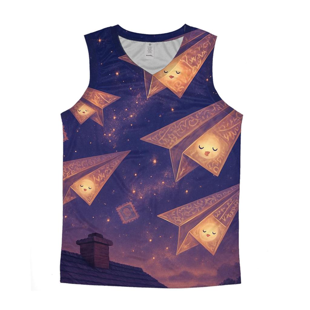 Paperplane Constellation Choir custom tank tops