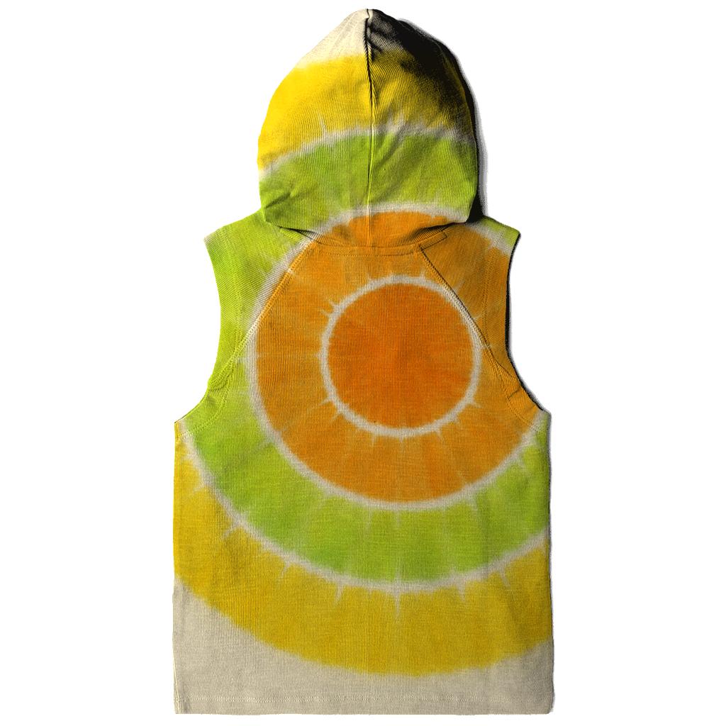 Citrus Bullseye embroidered hoodies