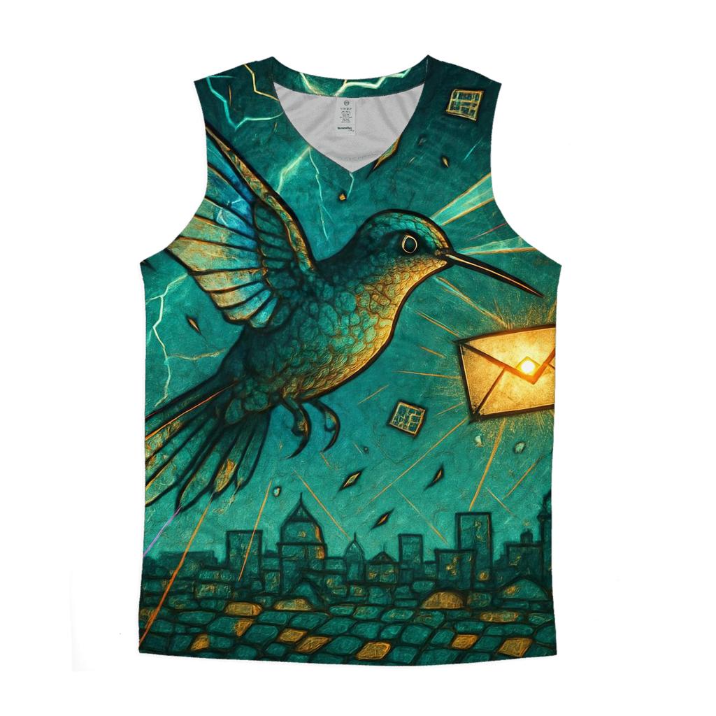 Glasswing Courier designer workout tanks