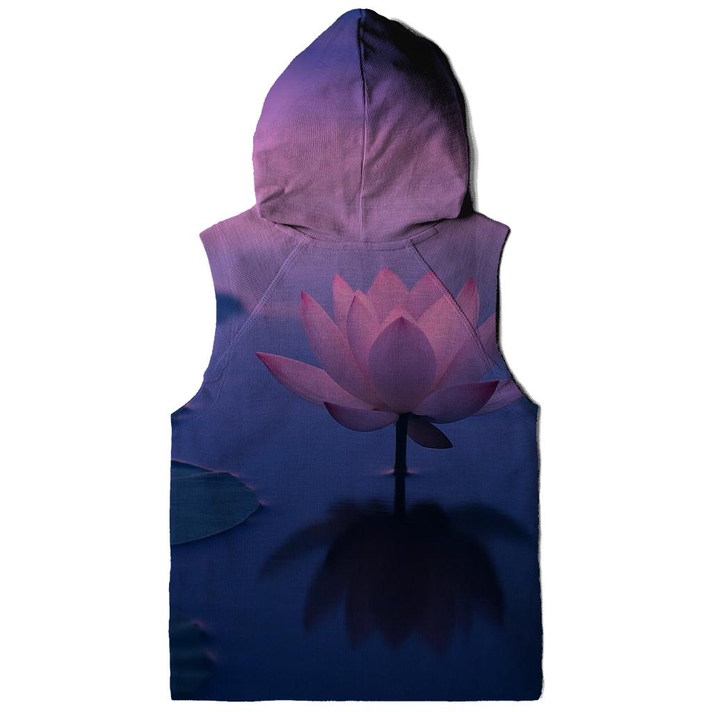 Twilight Lotus On Reflective Pond hoodie designs