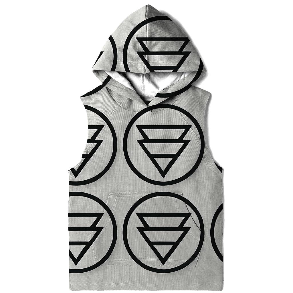Filter Grid Geometry pullover hoodies