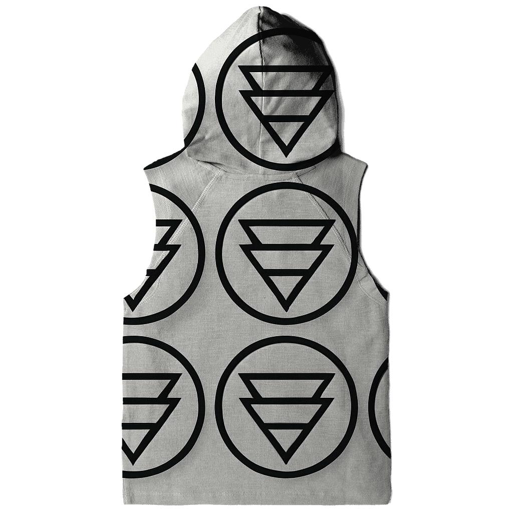 Filter Grid Geometry pullover hoodies