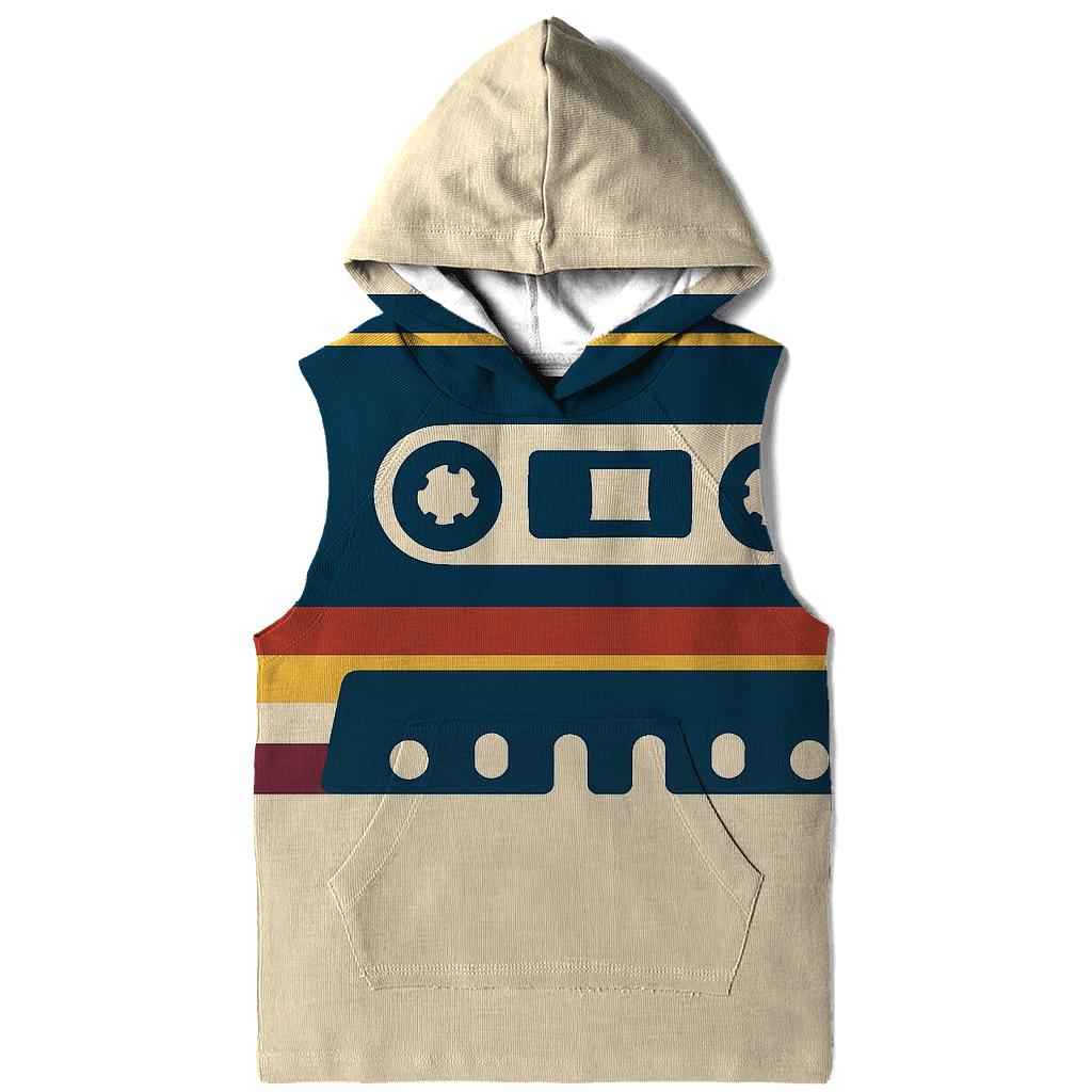 Cassette Tape Horizon graphic hoodies