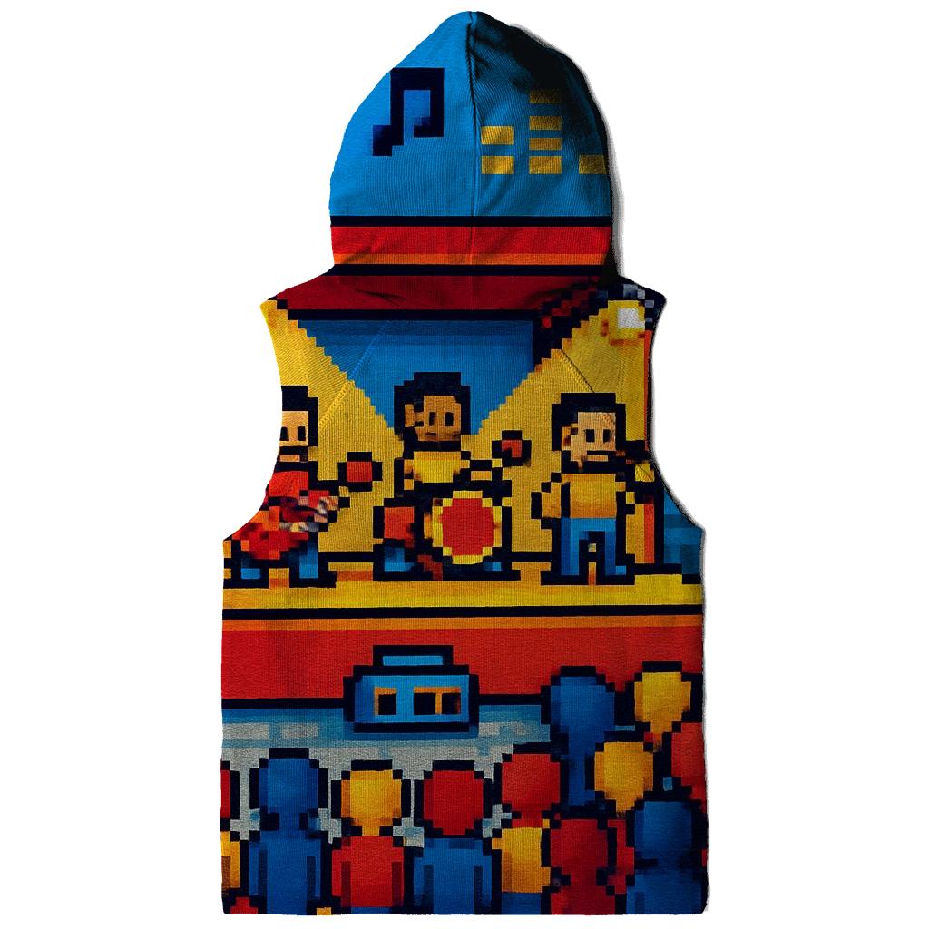 Pixel Pop Concert pullover hoodies