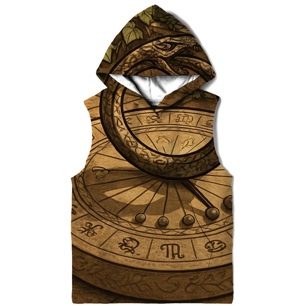 Timekeeper Serpent Sundial hoodie designs